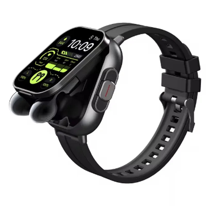 FusionWatch™ 2025 – Smartwatch + Wireless Earbuds Combo 🔥