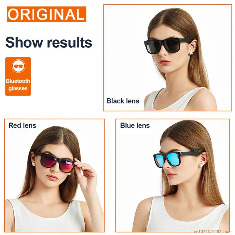 Wireless Bluetooth Sunglasses Headset – Lecoo C8
