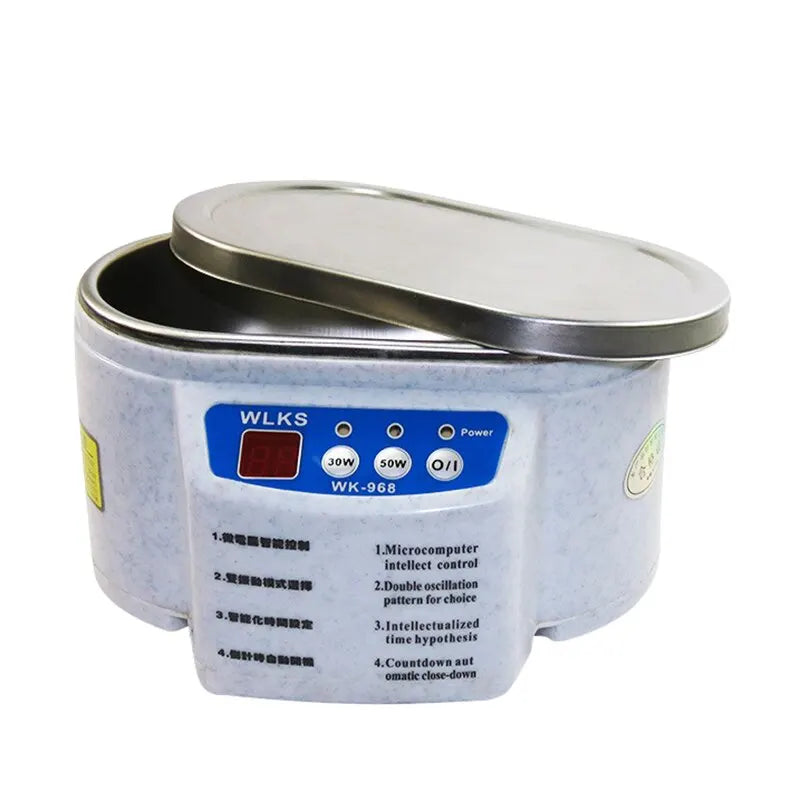30/50W Digital Ultrasonic Cleaner Sonicator Bath Vibration Ultrasonic Jewelry Parts Glasses Circuit Board Watch Cleaning Machine