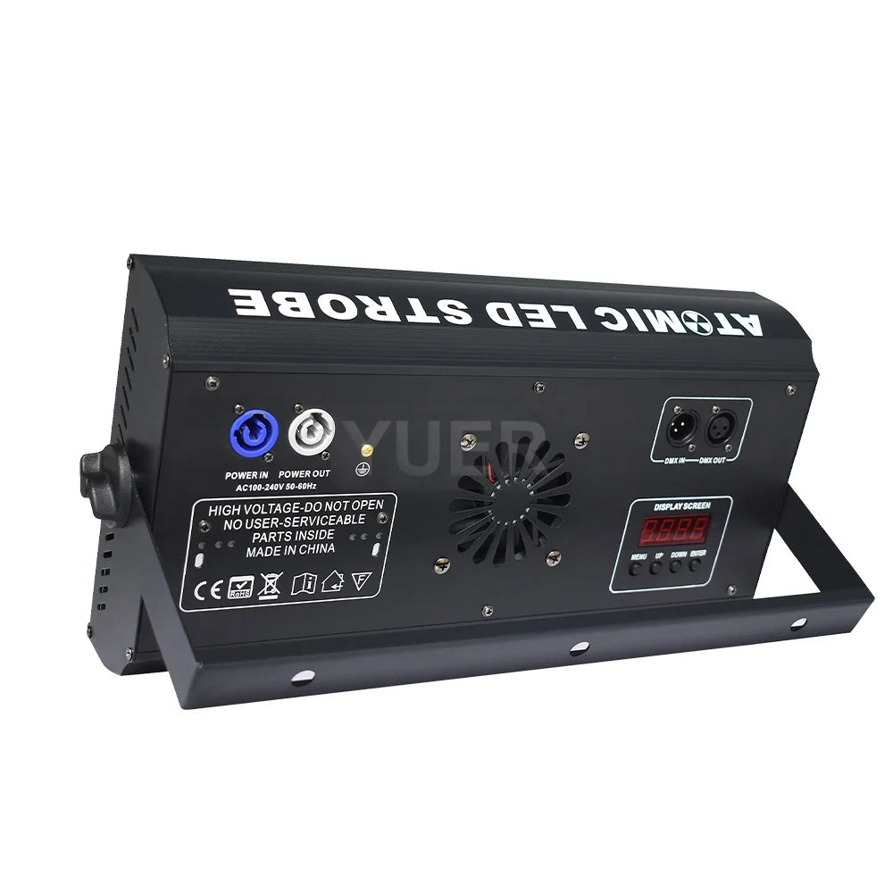 200W LED 48+8 Segment RGB + White Strobe Washing Effect Stage Lighting Party Dj Disco Indoor Club Bar Strobe Lights DMX Control