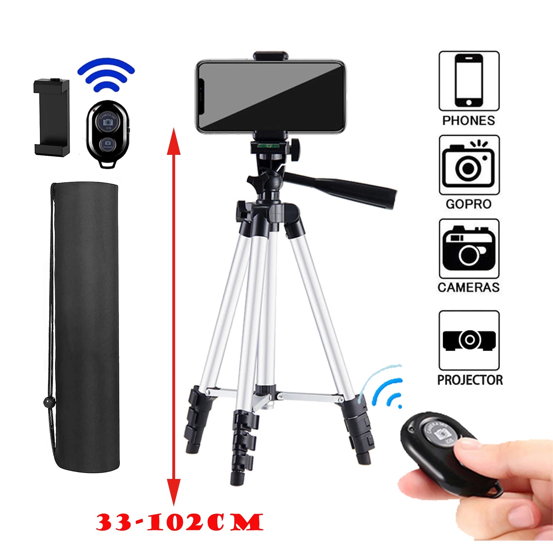 Universal Phone/Camera Tripod Stand