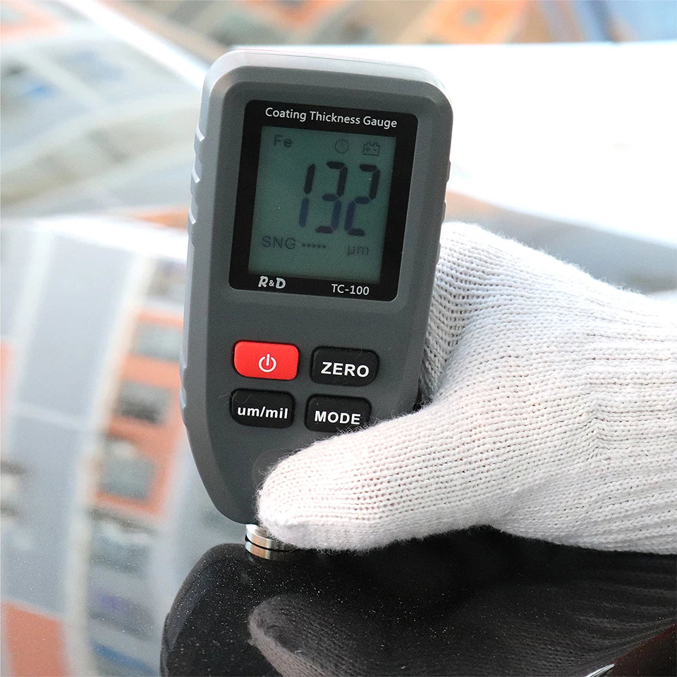 Automotive Paint Film Thickness Tester – Multi-Color Display