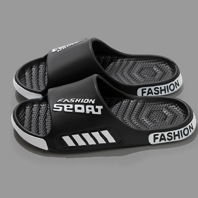 Big Size Summer Slippers – Open Toe Beach Sandals for Men & Women