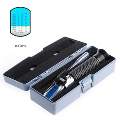 D0AD Salinity Refractometer – 0~10% Salt Tester for Aquarium & Marine
