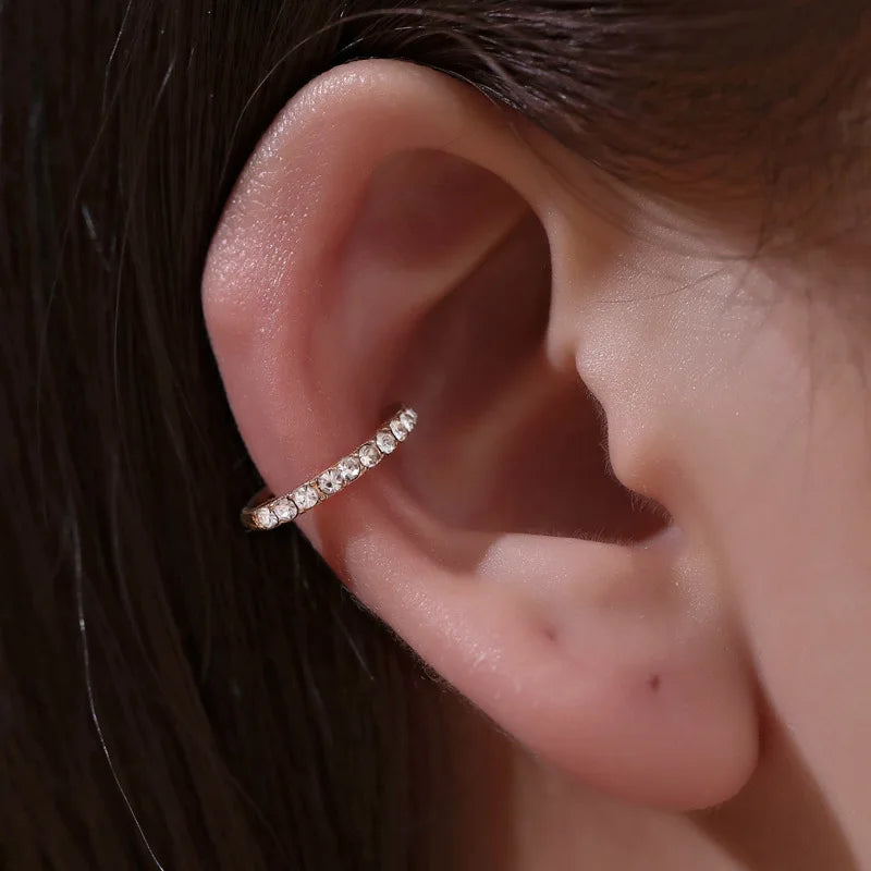 Copper Fake Nose Ring – Hypoallergenic Cuff Earrings for Women