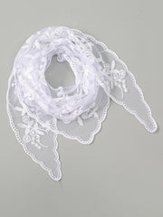 Women’s Lace Triangle Hair Scarf – Vintage Retro Headband & Elegant Hair Accessory