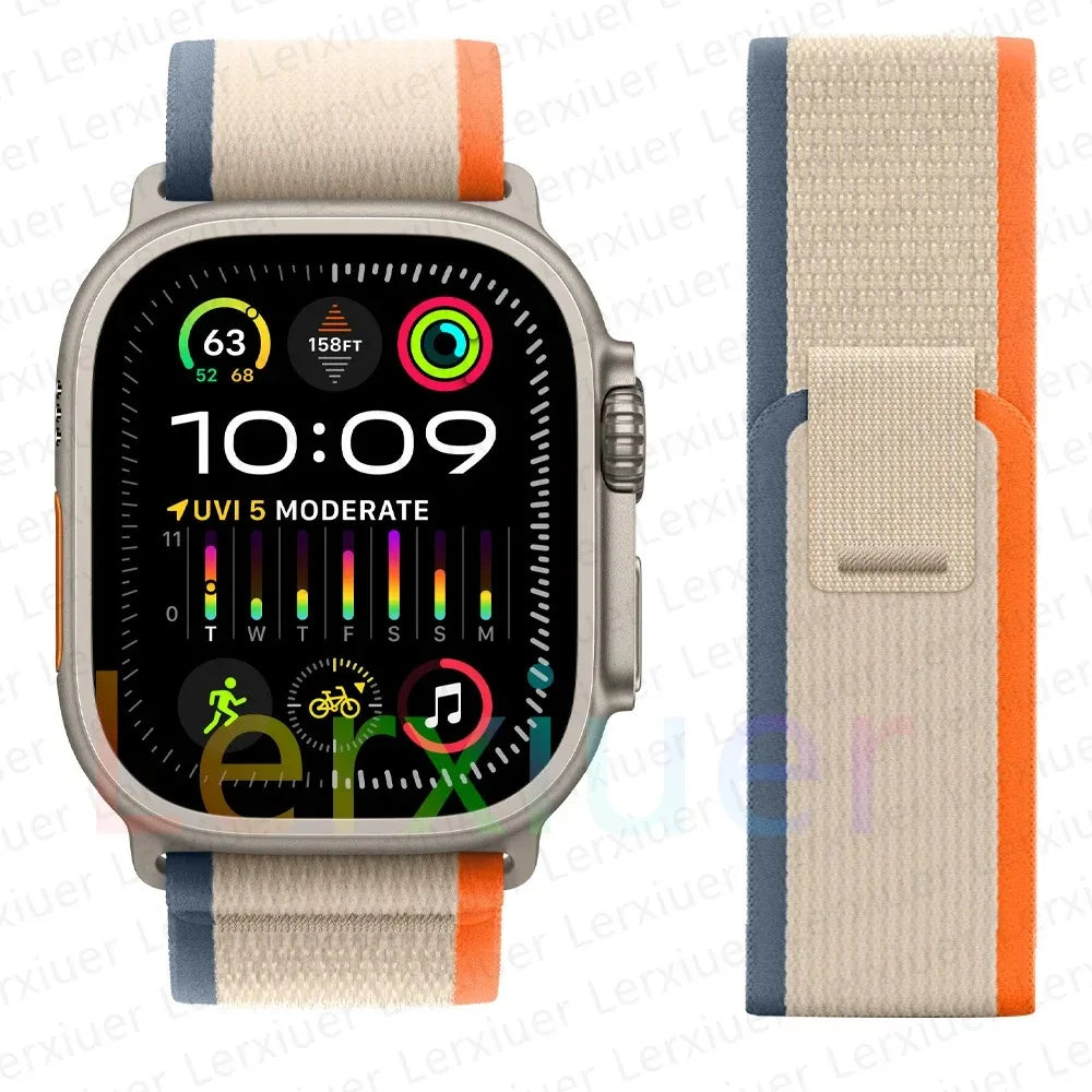 Trail Loop Band for Apple Watch – Compatible with Series 2-10 (38-49mm)