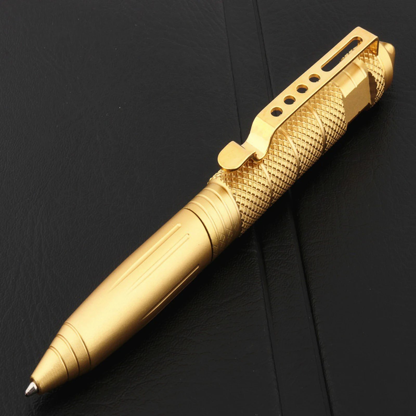 New Multi Functional Tactical Pen High Quality Steel Anti Skid Portable Self Defense Pen Aluminum Glass Breaker Survival Tool