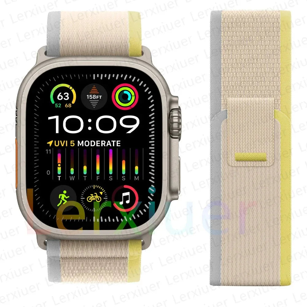 Trail Loop Band for Apple Watch – Compatible with Series 2-10 (38-49mm)