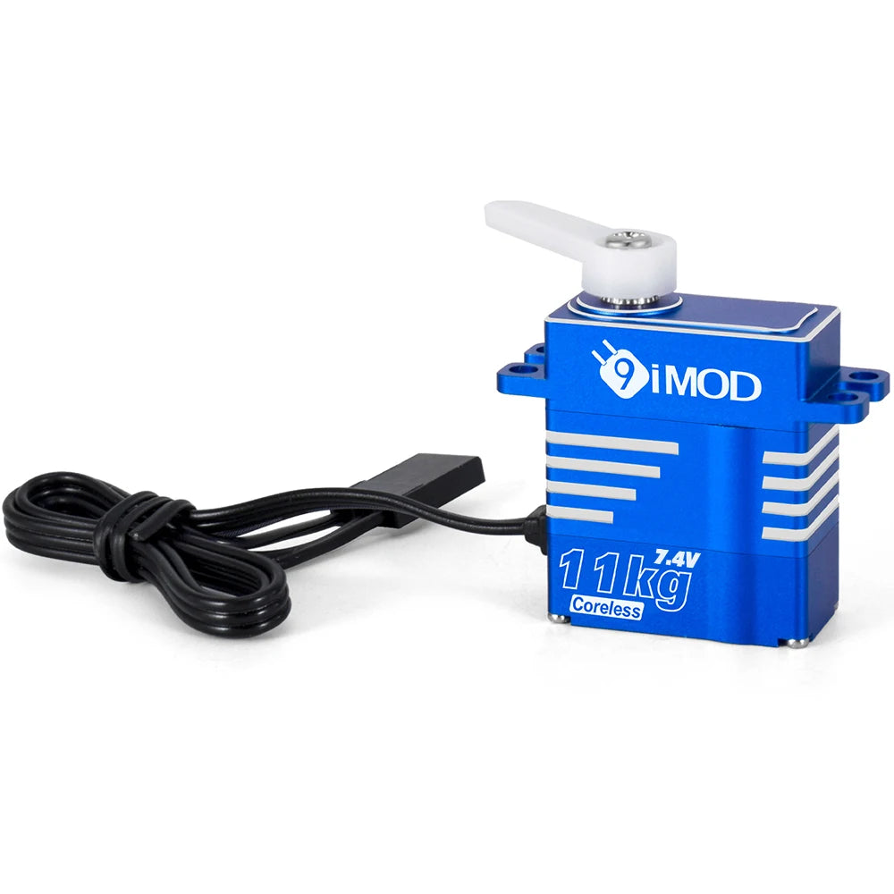 9IMOD RC Digatal Servo 11KG Coreless Metal Gear Servo 4.8-8.4V for 1/8 1/10 1/12 1/18 RC Car RC Helicopter DIY Accessories