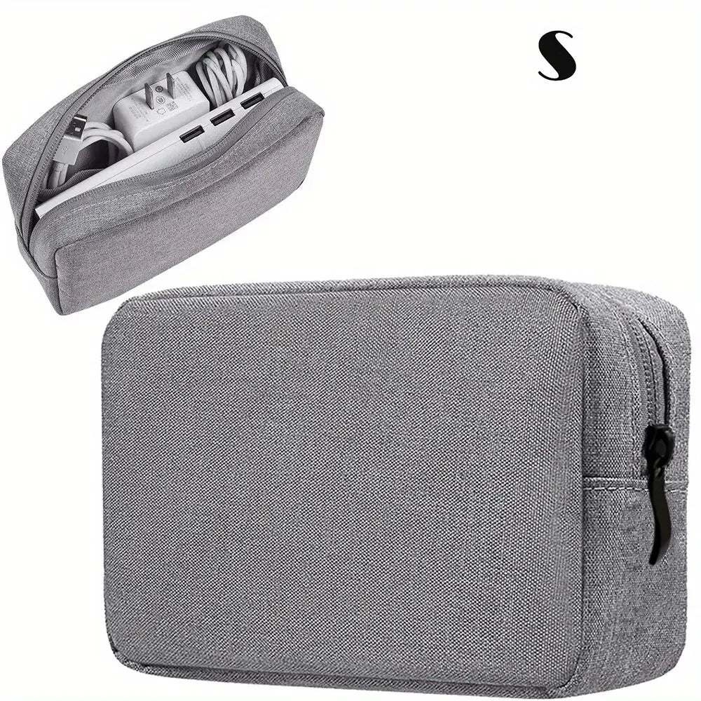 Travel Electronics Storage Bag – Cable, SD Card & Power Bank Organizer