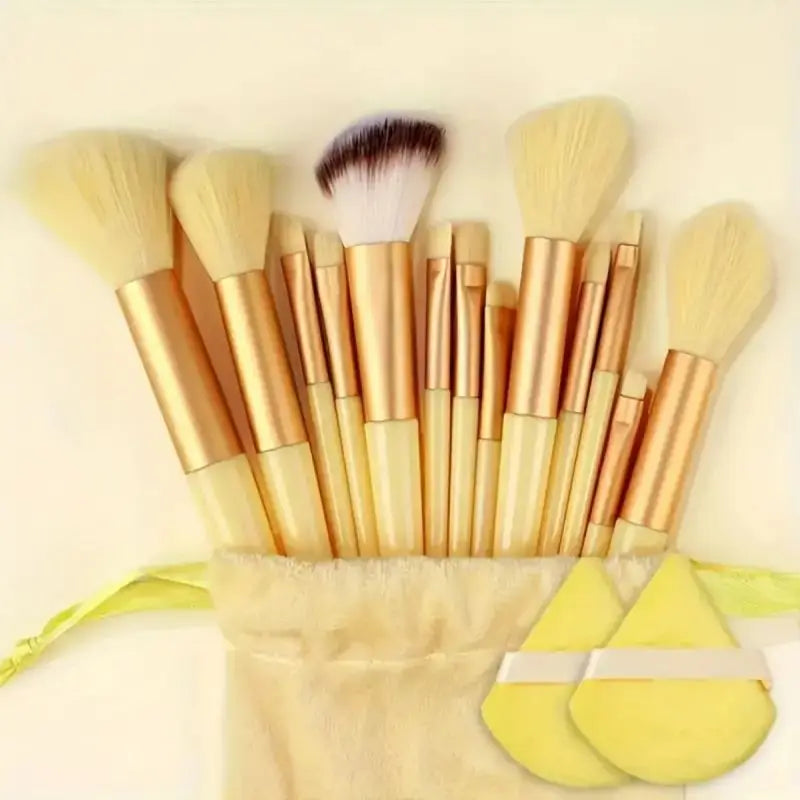 Professional Makeup Brush Set – Foundation, Powder & Eyeshadow
