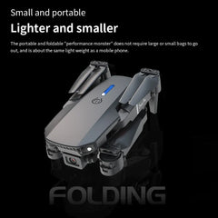 E88 Pro Mini Drone with 4K HD Camera WiFi FPV Foldable Quadcopter RC Helicopter for Adults/Kids Remote Control Toy Gift