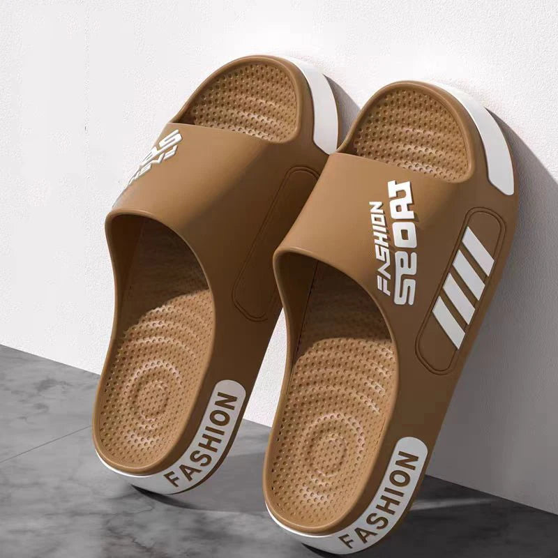Big Size Summer Slippers – Open Toe Beach Sandals for Men & Women