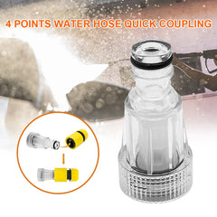 Water Connector Filter – Pressure Washer Hose Adapter & Nozzle Fitting for Garden Tools