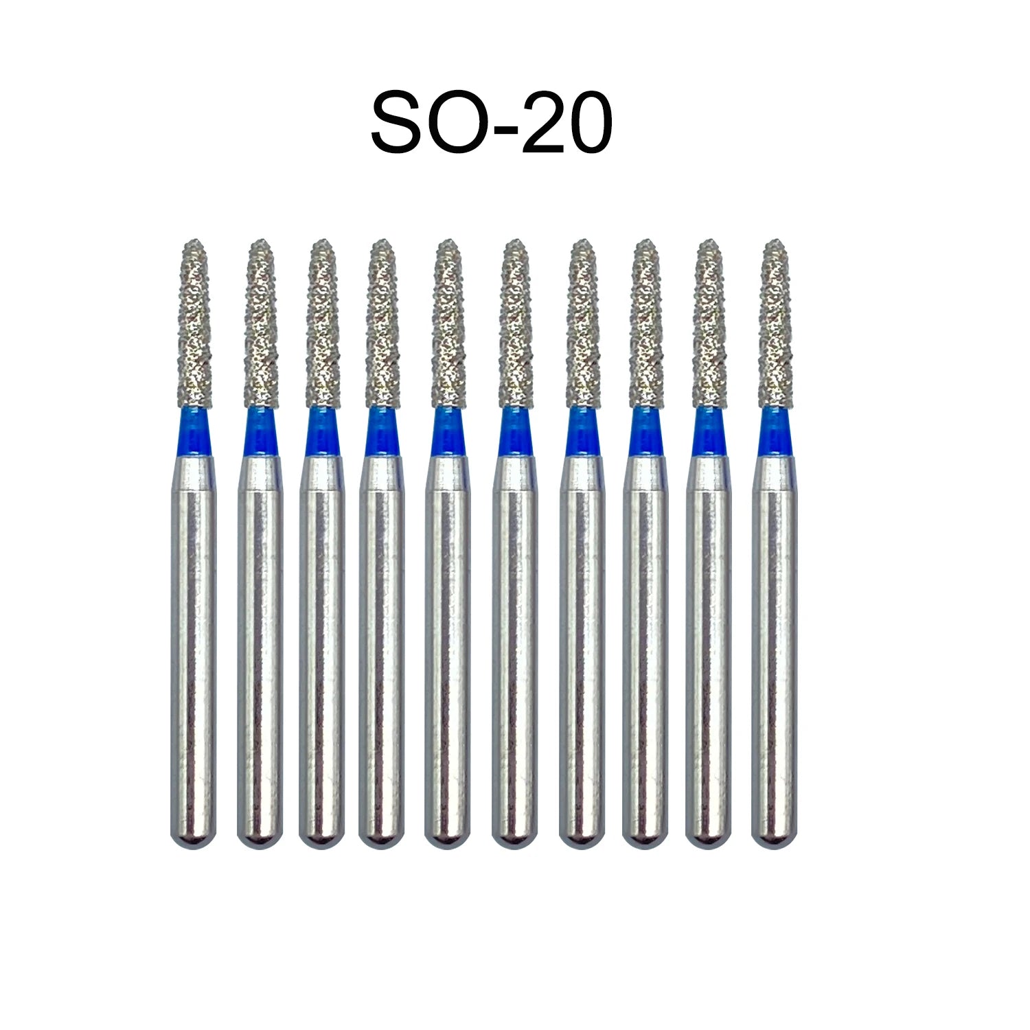 WELL CK 10pcs Dental Diamond Burs – FG Series 1.6mm