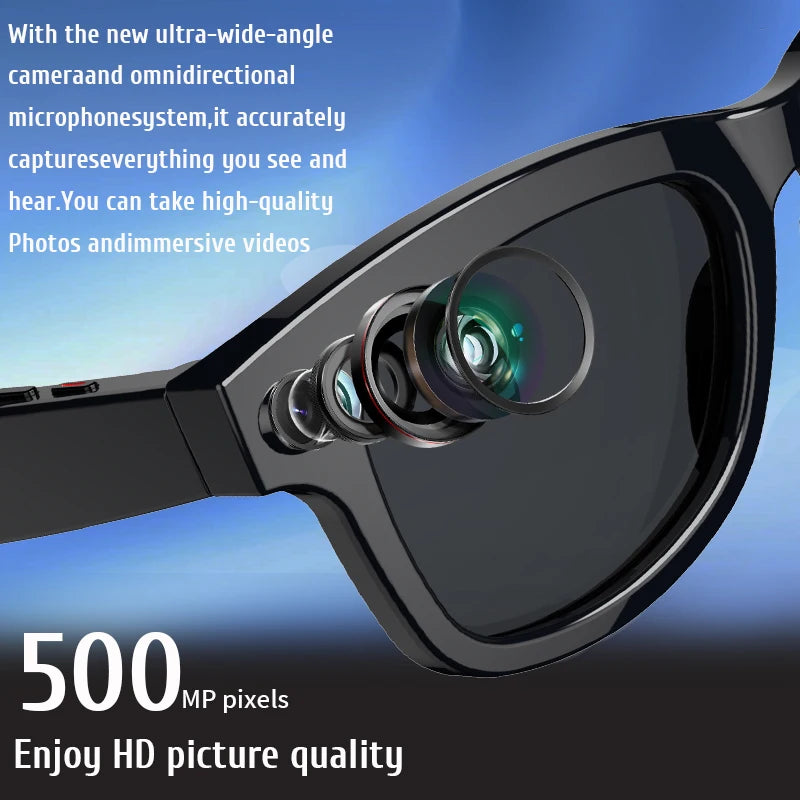 AI Smart Camera Glasses