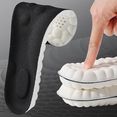 High Elasticity Latex Sport Insoles – Soft Arch Support Shoe Pads, Breathable & Deodorant