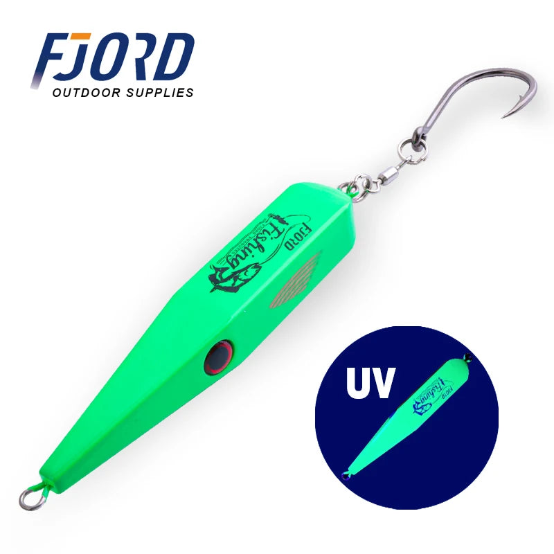 FJORD Pencil Bait 42g 55g 84g Needle Nose Surface Plug Trolling Fishing Hard Night Glow Saltwater Swimbait Sea Tuna Lures Items