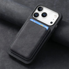 MagSafe 2-in-1 Leather Case for iPhone 17/17 Pro Max – Magnetic Wallet Cover 📱👝