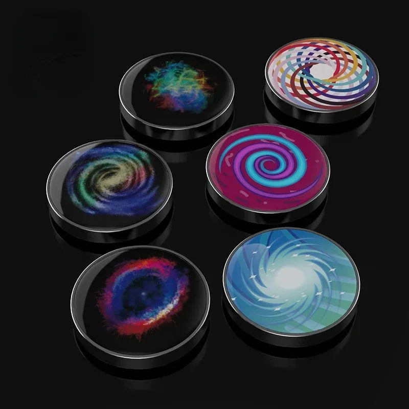 Galaxy Star Metal Gyroscope – Luminous Spinning Desk Toy