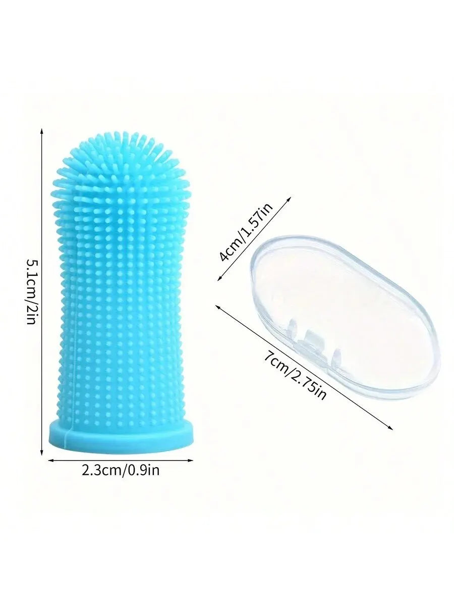 Dog & Cat Finger Toothbrush – Oral Cleaning Tool