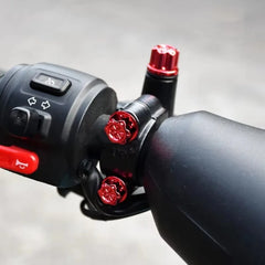 Electric Bike Motorcycle Hexagonal Screw Cap Modification Accessories Electroplated and Burned Titanium Screw Decoration