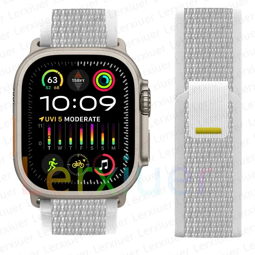 Trail Loop Band for Apple Watch – Compatible with Series 2-10 (38-49mm)