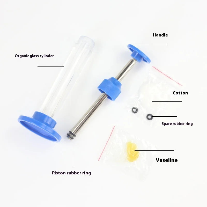 Air Compression Igniter School Physics And Heat Teaching Instrument Experiment Mechanical Energy Convert to Thermal Energy