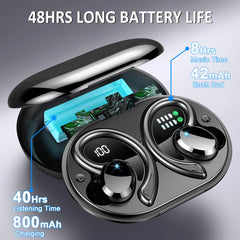 Sports Wireless Earbuds, 40H Battery