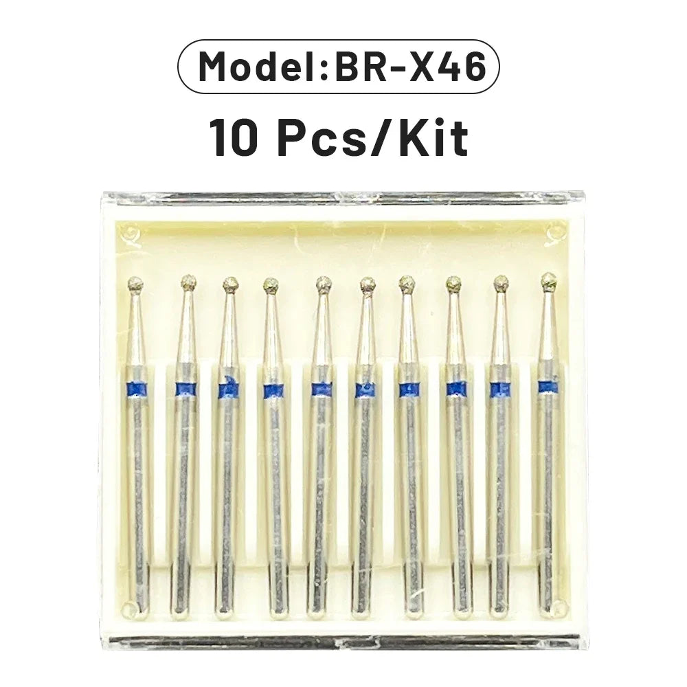 AG 1 Box Dental Diamond Burs Drill for High Speed Handpiece Dentist Burs FG Series Dia.1.6mm
