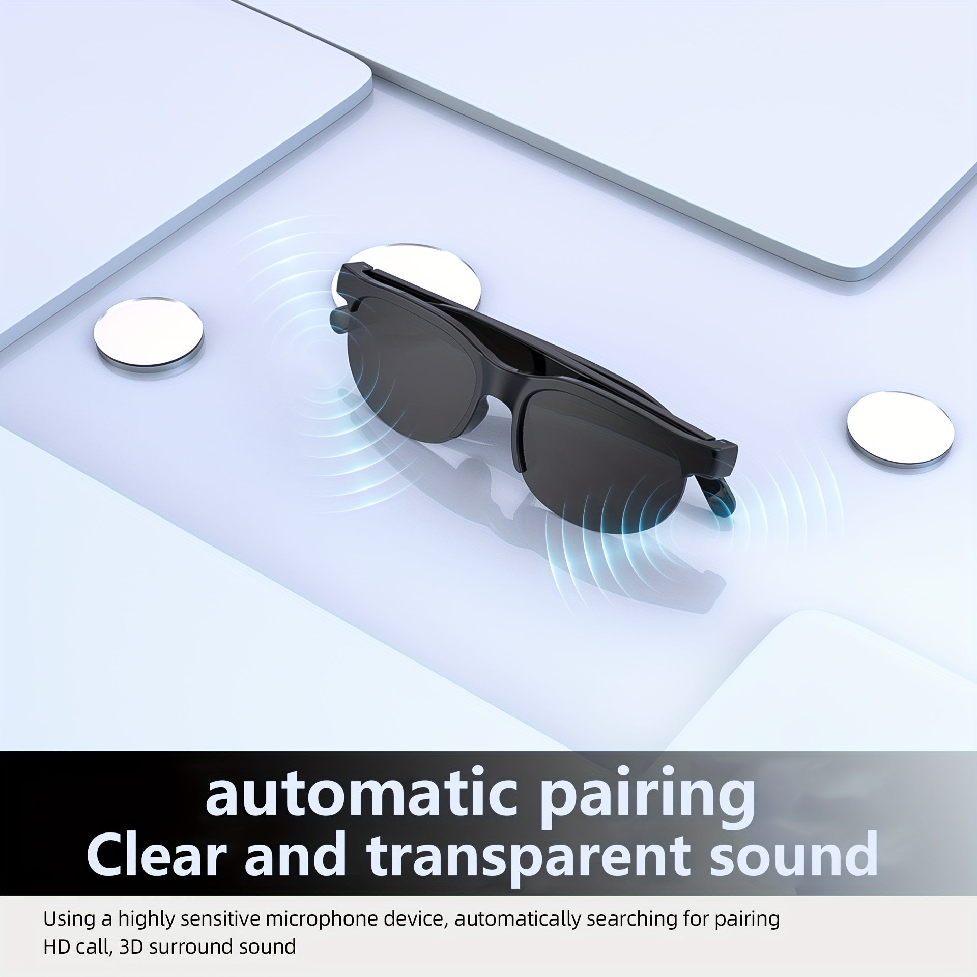 2024 Smart Glasses with Bluetooth 5.3 – HIFI Music & Calling